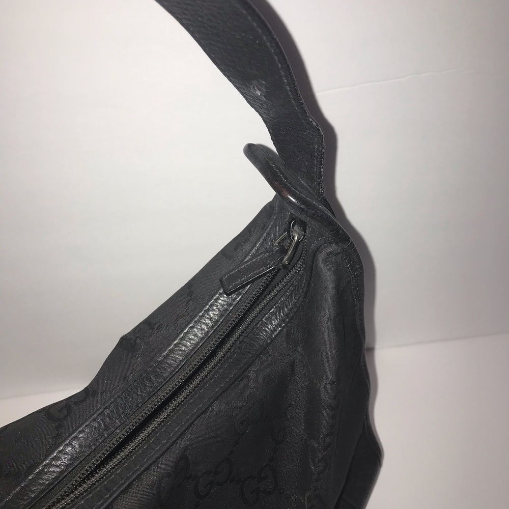 Black Gucci canvas handbag - Picture 15 of 16